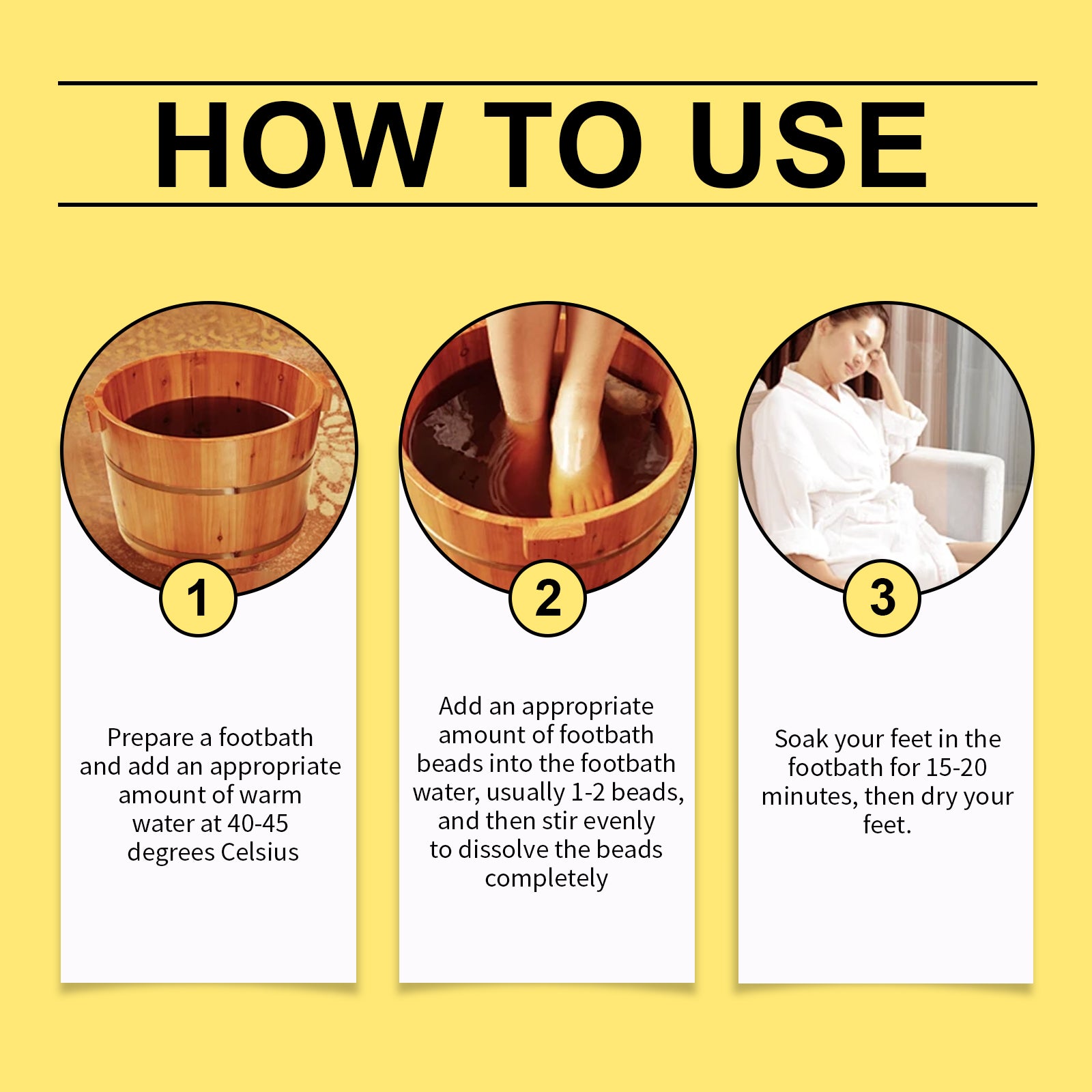 Herbal Foot Bath Gel Relieves Leg Swelling Body Relaxation Foot Care Foot Bath Gel