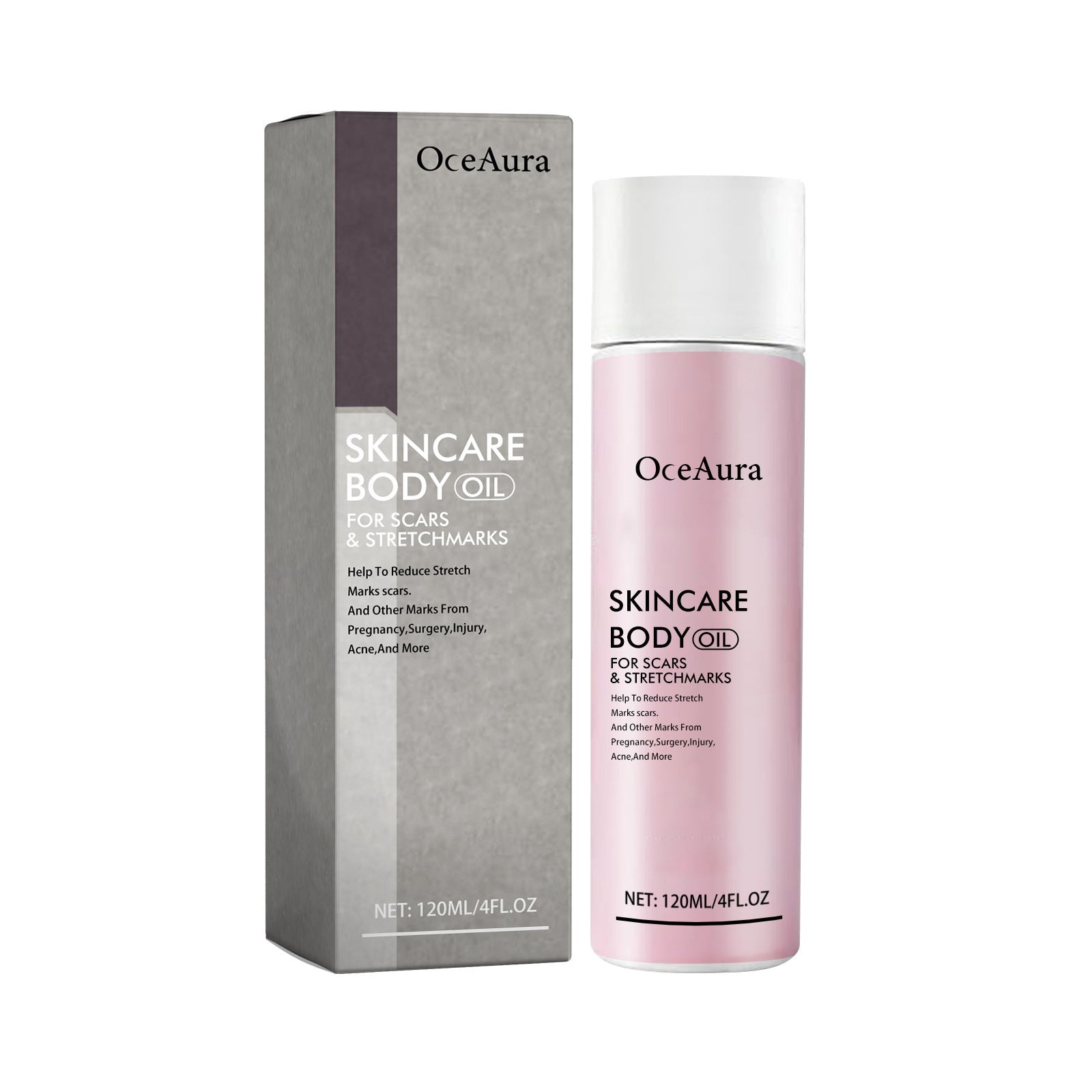 Skincare Body Oil, Fade Scars And Fine Lines Of Pregnancy Moisturize And Repair Delicate And Smooth Body Skin