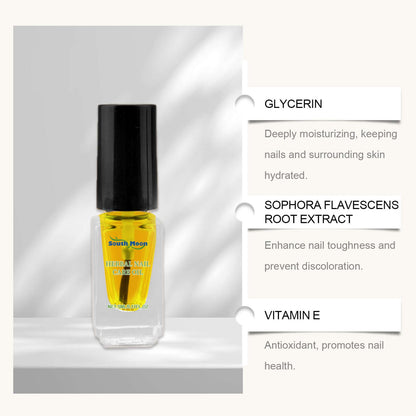 Herbal Nail Care Oil, Care And Nourish The Nail Cuticles Luster Daily Nail Care Solution