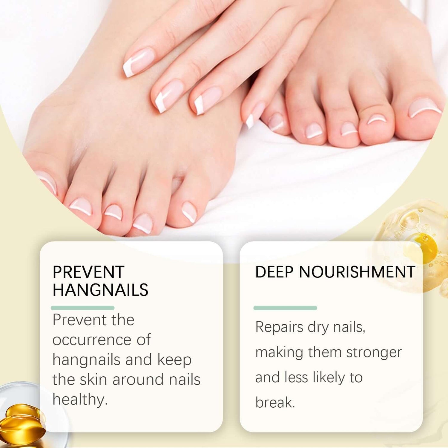 Eelhope Nail Care Solution Hand, Foot, And Nail Exfoliating Soft Nail Moisturizing And Brightening Nail Care Essence
